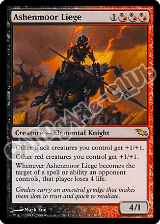 181 / 301 Ashenmoor Liege rara (EN) -NEAR MINT-