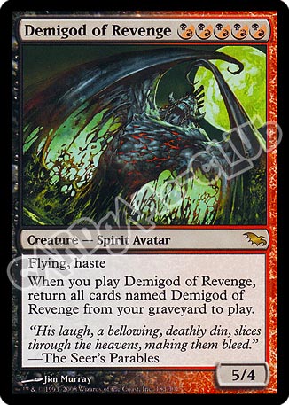 183 / 301 Demigod of Revenge rara (EN) -NEAR MINT-