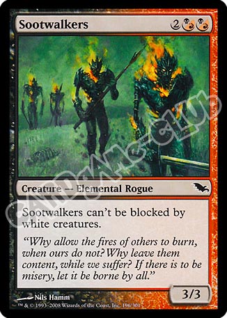 196 / 301 Sootwalkers comune (EN) -NEAR MINT-