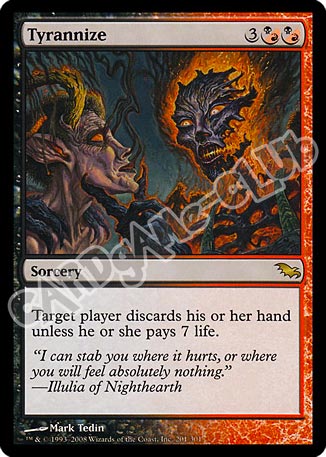 201 / 301 Tyrannize rara (EN) -NEAR MINT-