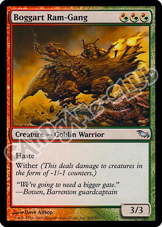 203 / 301 Boggart Ram-Gang non comune (EN) -NEAR MINT-