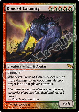 204 / 301 Deus of Calamity rara (EN) -NEAR MINT-