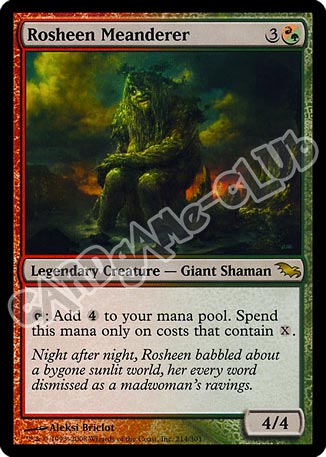 214 / 301 Rosheen Meanderer rara (EN) -NEAR MINT-