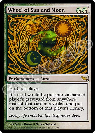 243 / 301 Wheel of Sun and Moon rara (EN) -NEAR MINT-