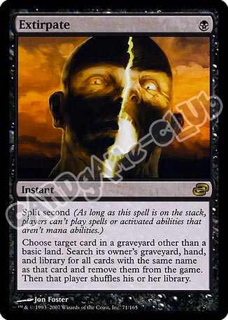 071 / 165 Extirpate rara (EN) -NEAR MINT-