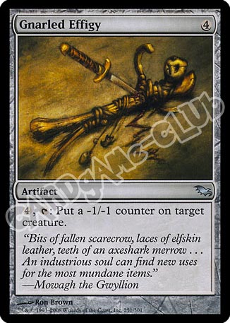 251 / 301 Gnarled Effigy non comune (EN) -NEAR MINT-