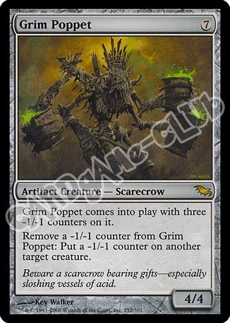 252 / 301 Grim Poppet rara (EN) -NEAR MINT-