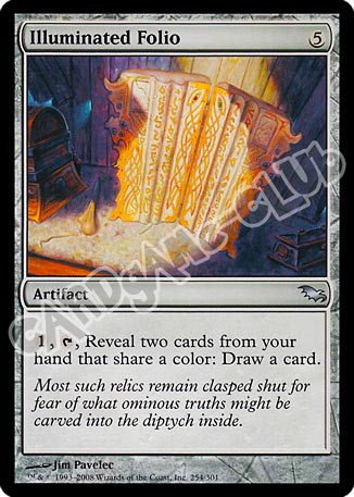 254 / 301 Illuminated Folio non comune (EN) -NEAR MINT-