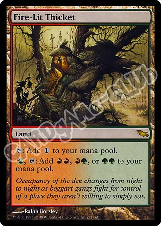 271 / 301 Fire-Lit Thicket rara (EN) -NEAR MINT-