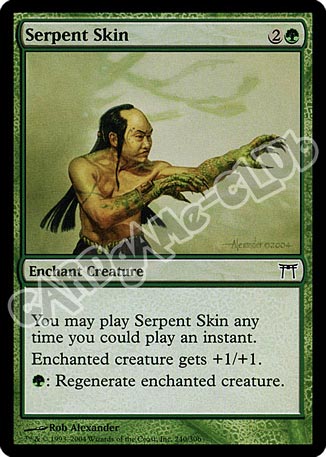 240 /306 Serpent Skin comune (EN) -NEAR MINT-