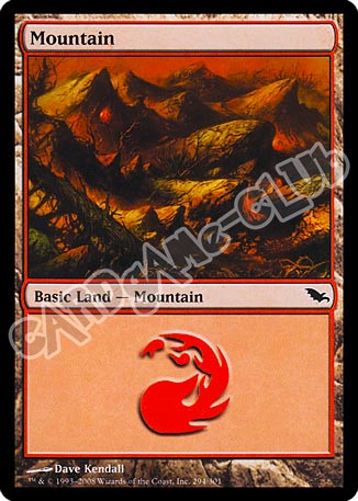 294 / 301 Mountain comune (EN) -NEAR MINT-