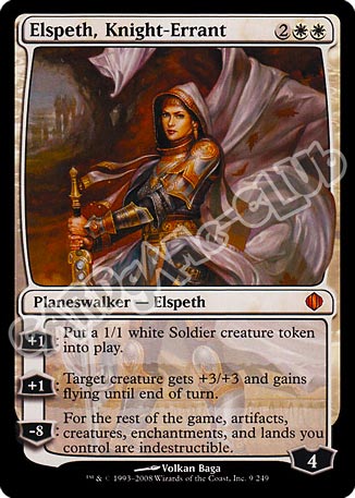 009 / 249 Elspeth, Knight-Errant rara mitica (EN) -NEAR MINT-