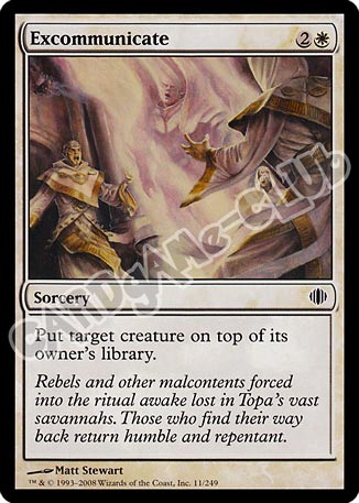 011 / 249 Excommunicate comune (EN) -NEAR MINT-