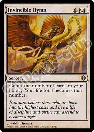 014 / 249 Invincible Hymn rara (EN) -NEAR MINT-