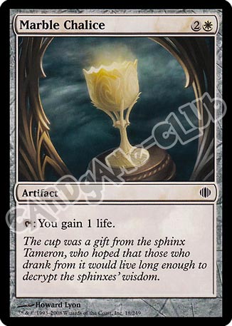 018 / 249 Marble Chalice comune (EN) -NEAR MINT-