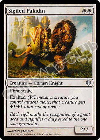 027 / 249 Sigiled Paladin non comune (EN) -NEAR MINT-