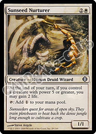 029 / 249 Sunseed Nurtured non comune (EN) -NEAR MINT-