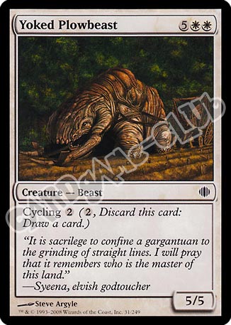 031 / 249 Yoked Plowbeast comune (EN) -NEAR MINT-