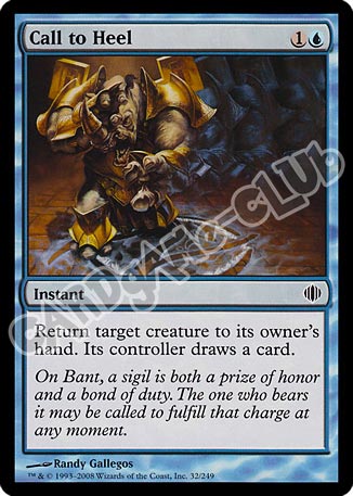 032 / 249 Call to Heel comune (EN) -NEAR MINT-