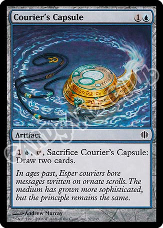 037 / 249 Courier's Capsule comune (EN) -NEAR MINT-