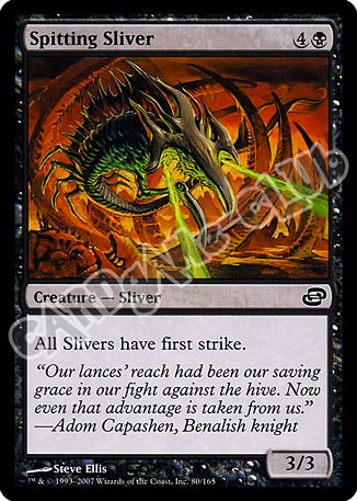 080 / 165 Spitting Sliver comune (EN) -NEAR MINT-