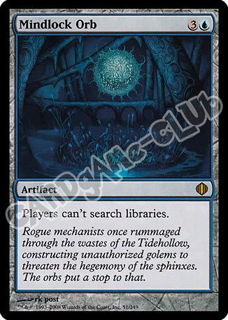 051 / 249 Mindlock Orb rara (EN) -NEAR MINT-