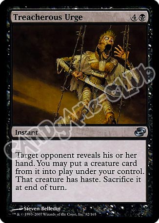 082 / 165 Treacherous Grasp non comune (EN) -NEAR MINT-