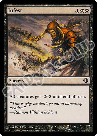 080 / 249 Infest non comune (EN) -NEAR MINT-