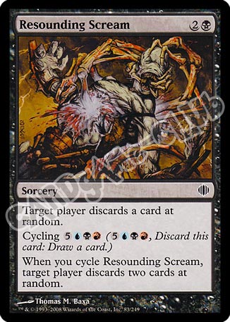 083 / 249 Resounding Scream comune (EN) -NEAR MINT-
