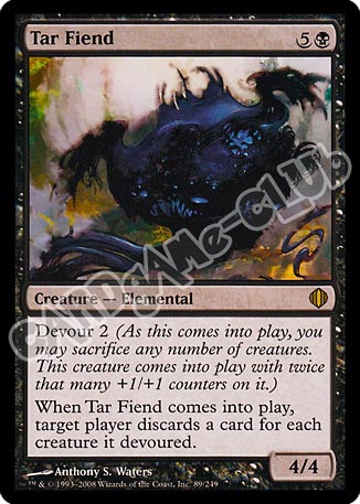 089 / 249 Tar Fiend rara (EN) -NEAR MINT-