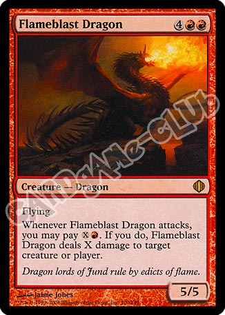 100 / 249 Flameblast Dragon rara (EN) -NEAR MINT-