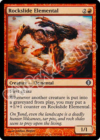 112 / 249 Rockslide Elemental non comune (EN) -NEAR MINT-