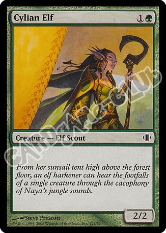 127 / 249 Cylian Elf comune (EN) -NEAR MINT-