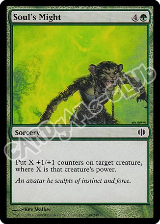 149 / 249 Soul's Might comune (EN) -NEAR MINT-