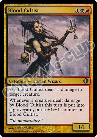 157 / 249 Blood Cultist non comune (EN) -NEAR MINT-