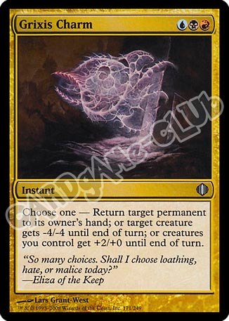 171 / 249 Grixis Charm non comune (EN) -NEAR MINT-