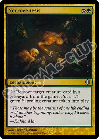 181 / 249 Necrogenesis non comune (EN) -NEAR MINT-