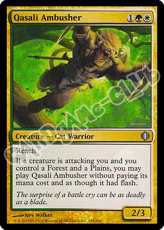 184 / 249 Qasali Ambusher non comune (EN) -NEAR MINT-