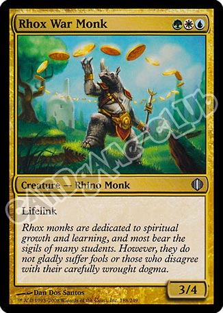188 / 249 Rhox War Monk non comune (EN) -NEAR MINT-
