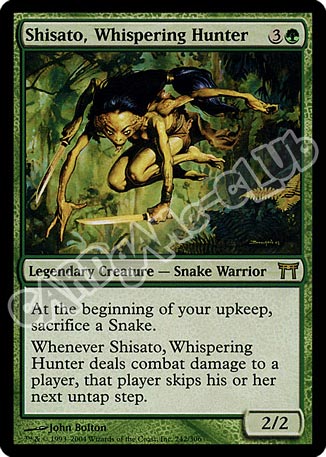 242 /306 Shisato, Whispering Hunter rara (EN) -NEAR MINT-