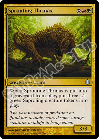 197 / 249 Sprouting Thrinax non comune (EN) -NEAR MINT-