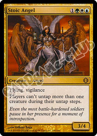 199 / 249 Stoic Angel rara (EN) -NEAR MINT-