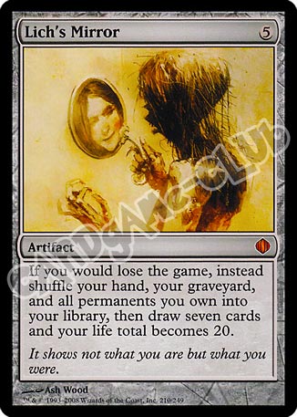 210 / 249 Lich's Mirror rara mitica (EN) -NEAR MINT-