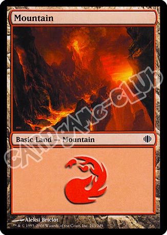 243 / 249 Mountain comune (EN) -NEAR MINT-