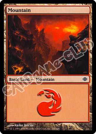 244 / 249 Mountain comune (EN) -NEAR MINT-