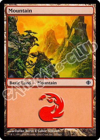 245 / 249 Mountain comune (EN) -NEAR MINT-