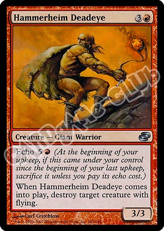 101 / 165 Hammerheim Deadeye non comune (EN) -NEAR MINT-