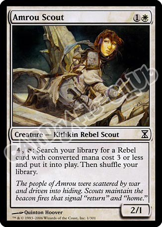 001 / 301 Amrou Scout comune (EN) -NEAR MINT-