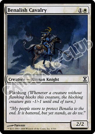 004 / 301 Benalish Cavalry comune (EN) -NEAR MINT-