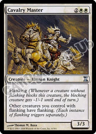 006 / 301 Cavalry Master non comune (EN) -NEAR MINT-